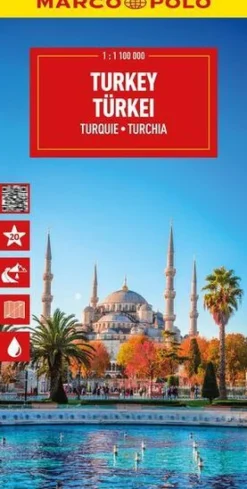 Marco Polo Turkije wegenkaart