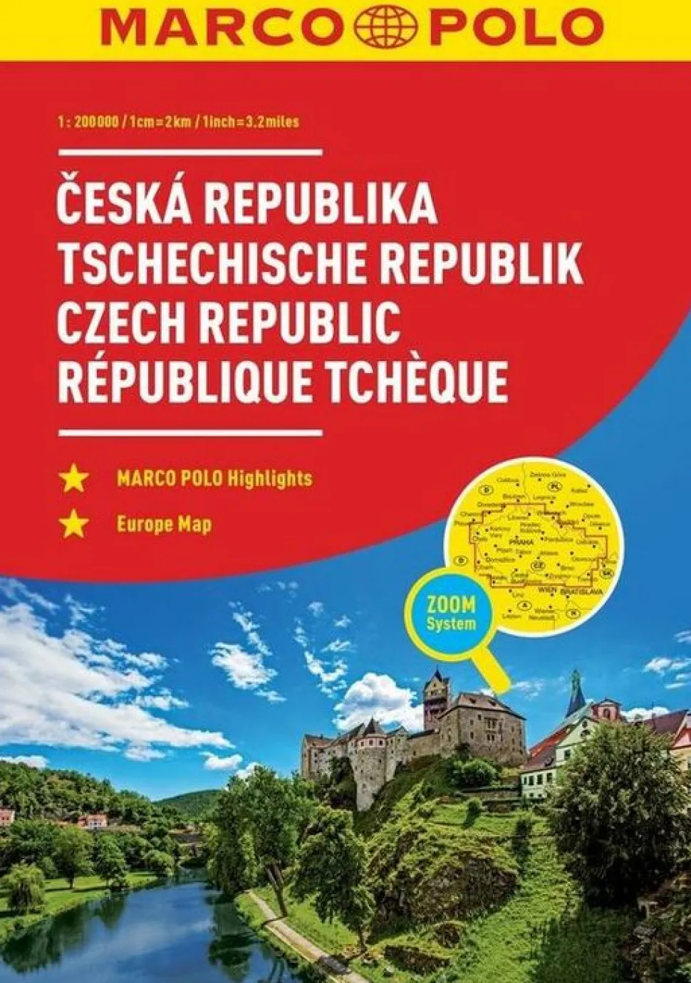 Marco Polo Wegenatlas Tsjechië
