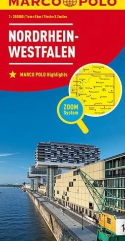 Marco Polo Wegenkaart 05 Nordhrein-Westfalen