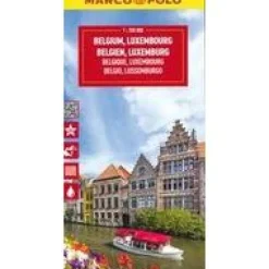 Marco Polo Wegenkaart Belgie, Luxemburg