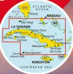 Marco Polo Wegenkaart Cuba
