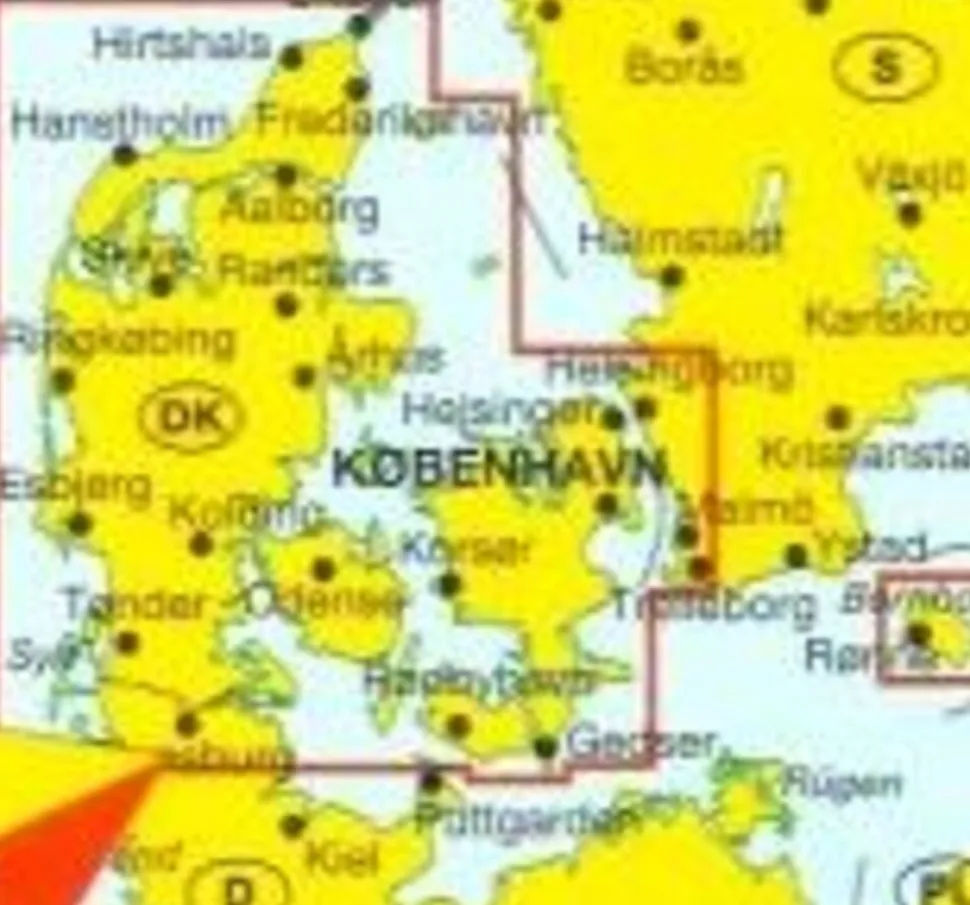Marco Polo Wegenkaart Denemarken