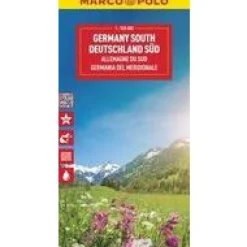 Marco Polo Wegenkaart Duitsland Zuid