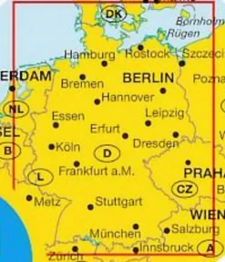 Marco Polo Wegenkaart Duitsland