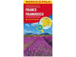 Marco Polo Wegenkaart Frankrijk