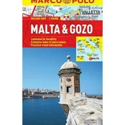 Marco Polo Wegenkaart Malta en Gozo Holiday Map