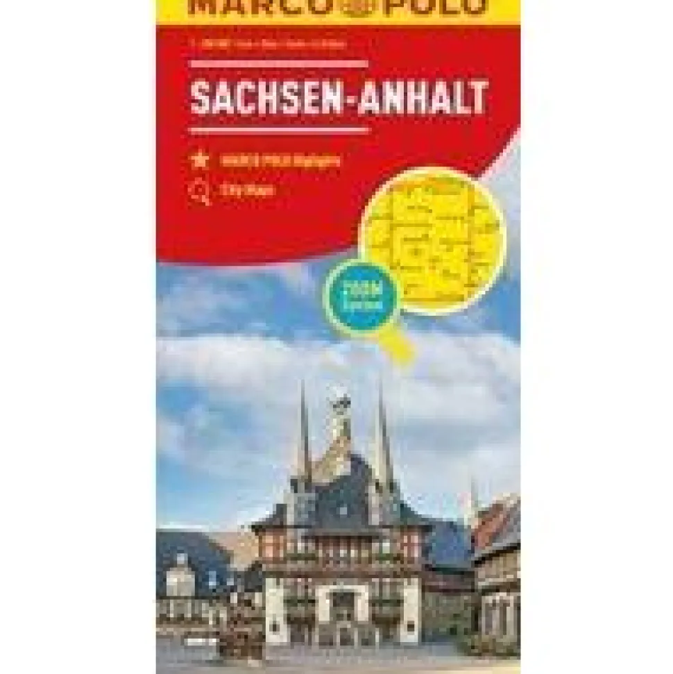 Marco Polo Wegenkaart Sachsen-Anhalt 8