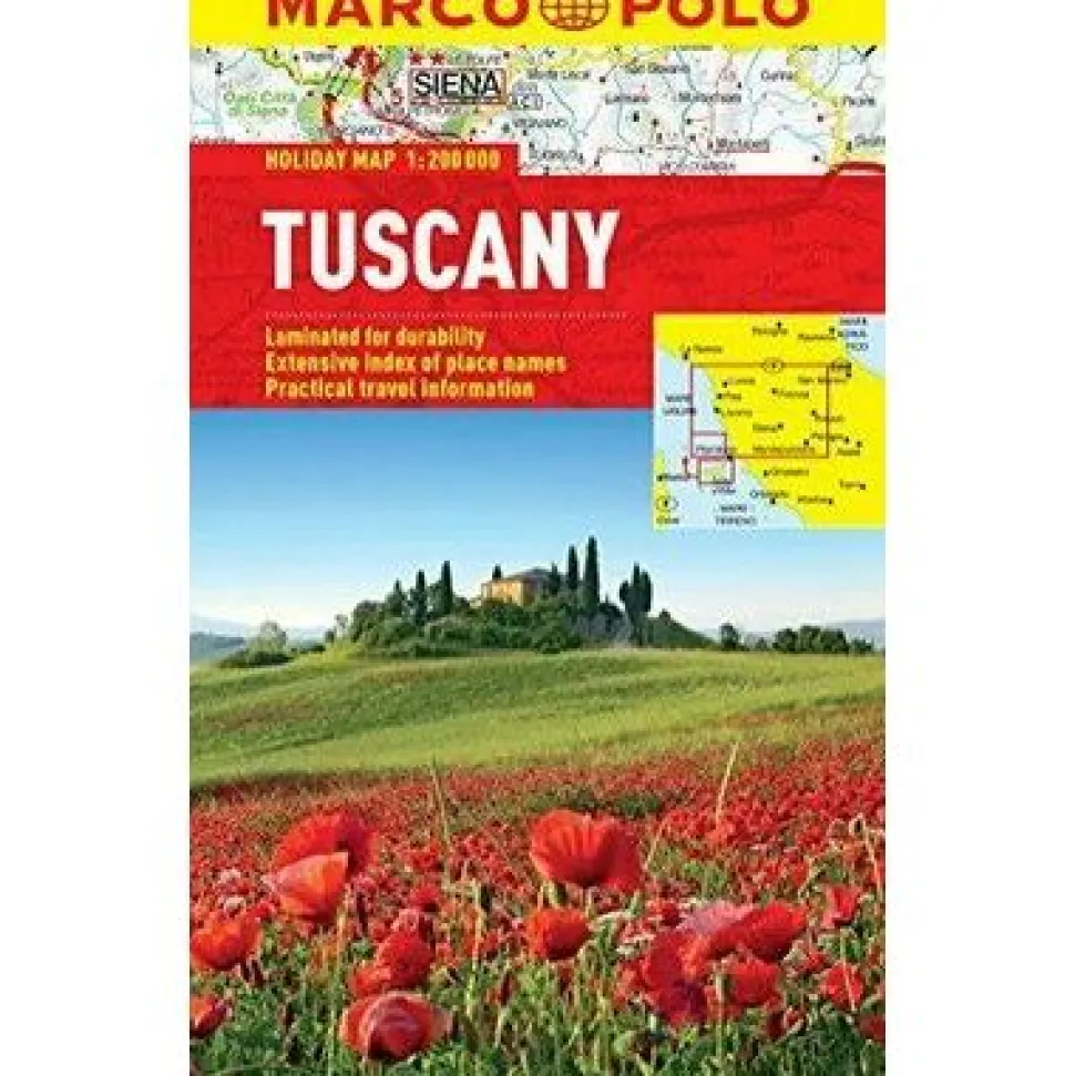 Marco Polo Wegenkaart Tuscany Holiday Map