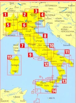 Marco Polo Wegenkaart Venetië Friuli Gardameer 4