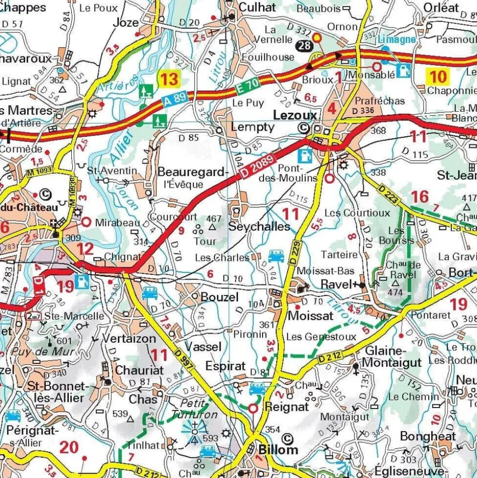 Michelin 522 Auvergne 2025
