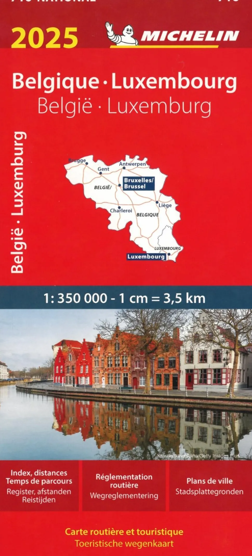 Michelin 716 Belgie/Luxemburg 2025
