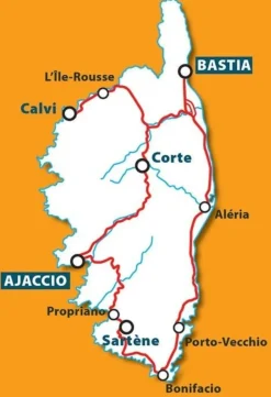 Michelin 528 Corsica 2025