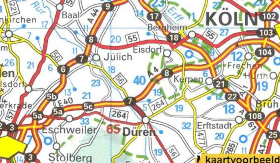 Michelin 718 Duitsland 2025