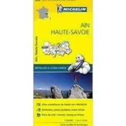 Michelin Wegenkaart 328 Ain - Haute Savoie