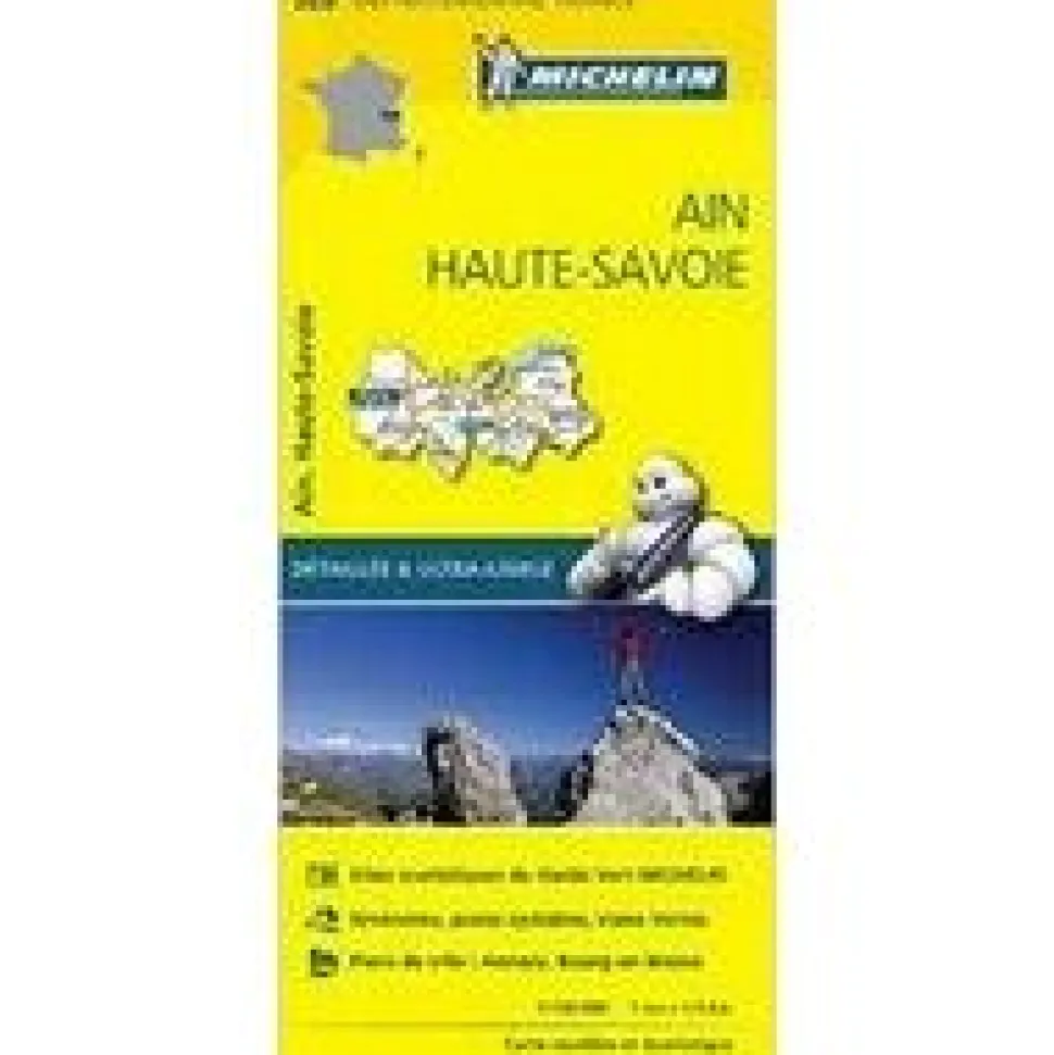 Michelin Wegenkaart 328 Ain - Haute Savoie