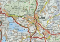 Michelin Wegenkaart 364 Calabria Calabrië