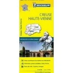 Michelin Wegenkaart 325 Creuse - Haute-Vienne