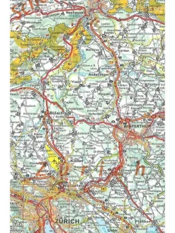 Michelin Wegenkaart 544 Duitsland Midden-Oost