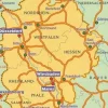 Michelin Wegenkaart 543 Duitsland Midden-West