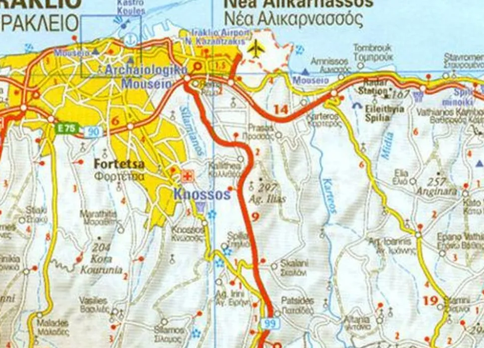 Michelin Wegenkaart 759 Kreta