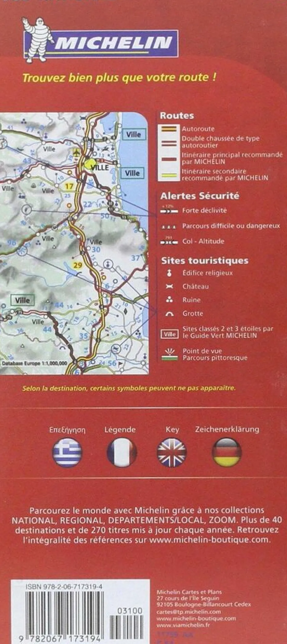 Michelin Wegenkaart 759 Kreta