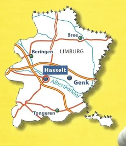 Michelin Wegenkaart 375 Limburg