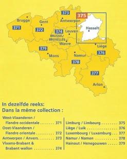 Michelin Wegenkaart 375 Limburg