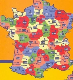 Michelin Wegenkaart 337 Lot Tarn-et-Garonne