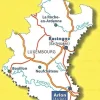 Michelin Wegenkaart 377 Luxemburg