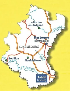 Michelin Wegenkaart 377 Luxemburg