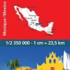 Michelin Wegenkaart 765 Mexico