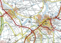 Michelin Wegenkaart 531 Noord-Nederland