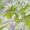 Mini Ardenne Wandelkaart 19 Saint-Hubert