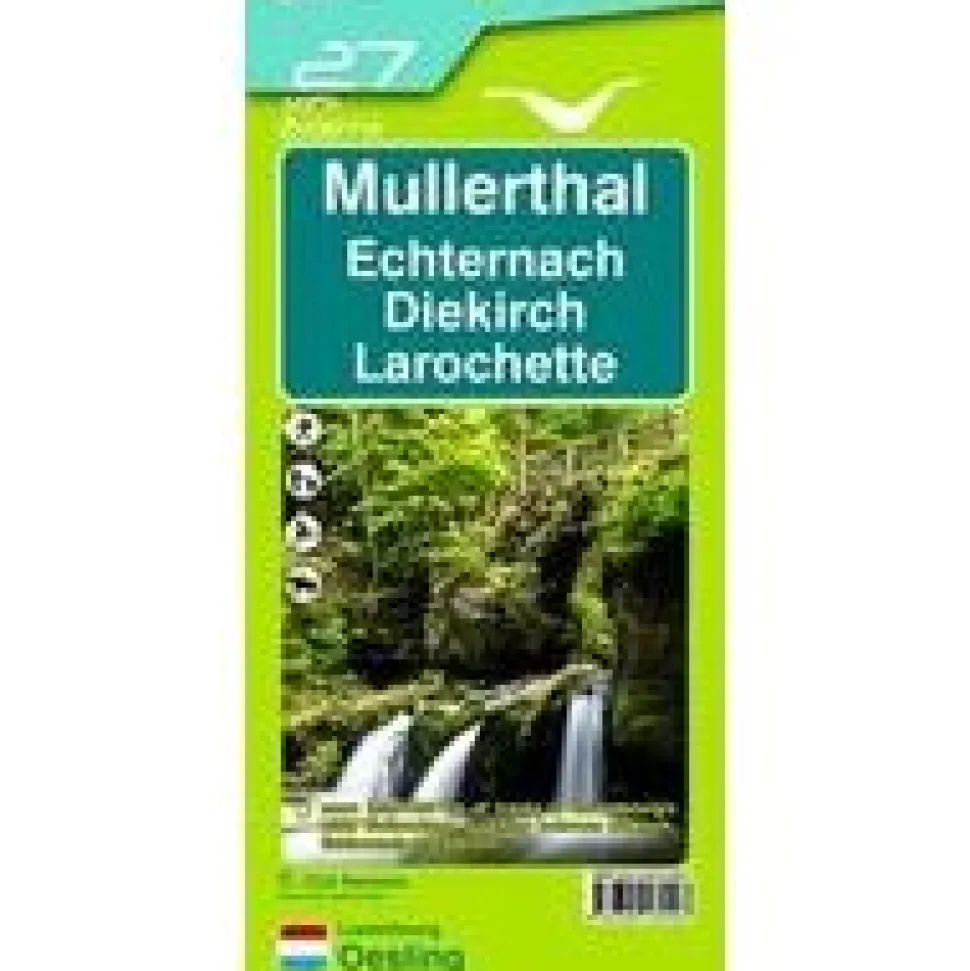Mini-Ardenne Mullerthal Echternach wandelkaart