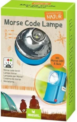 Moses 3 kleuren morse code lamp