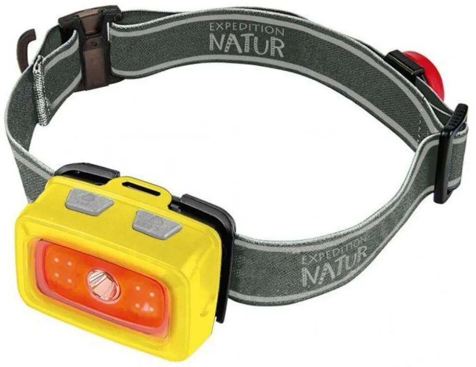 Moses LED hoofdlamp met achterlicht