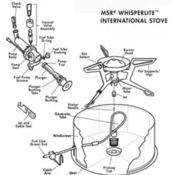 MSR WLI 600 K-jet voor Whisperlite International