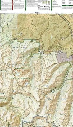 National Geographic Wandelkaart 128 Maroon Bells - Redstond - Marble