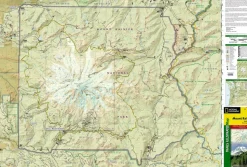 National Geographic Wandelkaart 217 National Park Mount Rainier