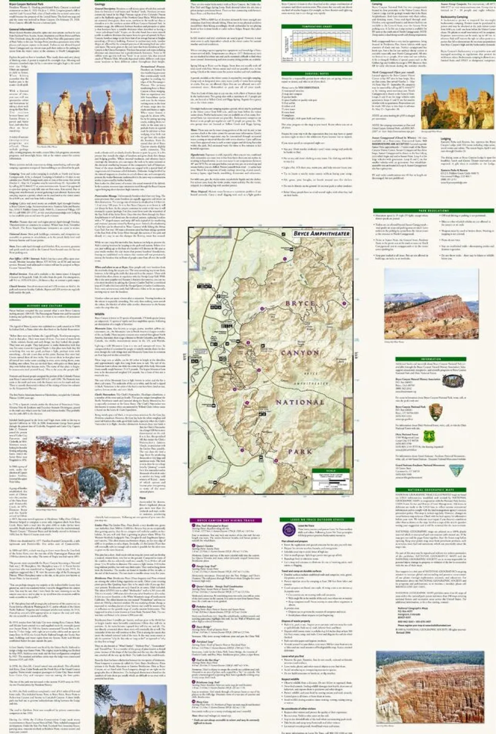 National Geographic Wandelkaart 219 Bryce Canyon National Park