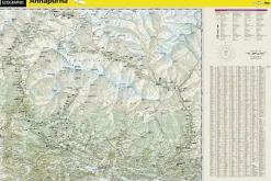 National Geographic Wandelkaart Annapurna Adventure Map