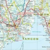 National Geographic Wegenkaart Myanmar adventure map