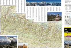 National Geographic Wegenkaart Nepal Adventure Map