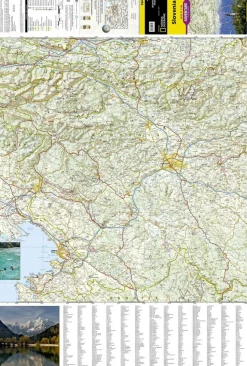 National Geographic Wegenkaart Slovenië Adventure Map