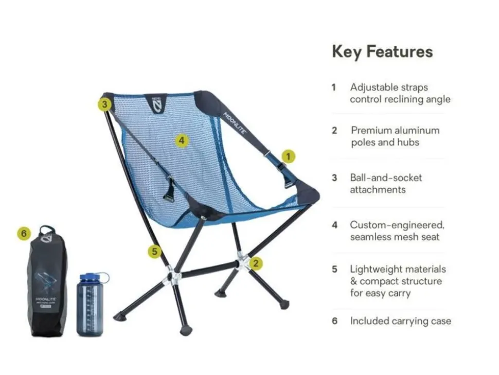 Nemo Moonlite Reclining Camp Chair
