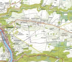 NGIB Topografische kaart 68/5-6 Etalle