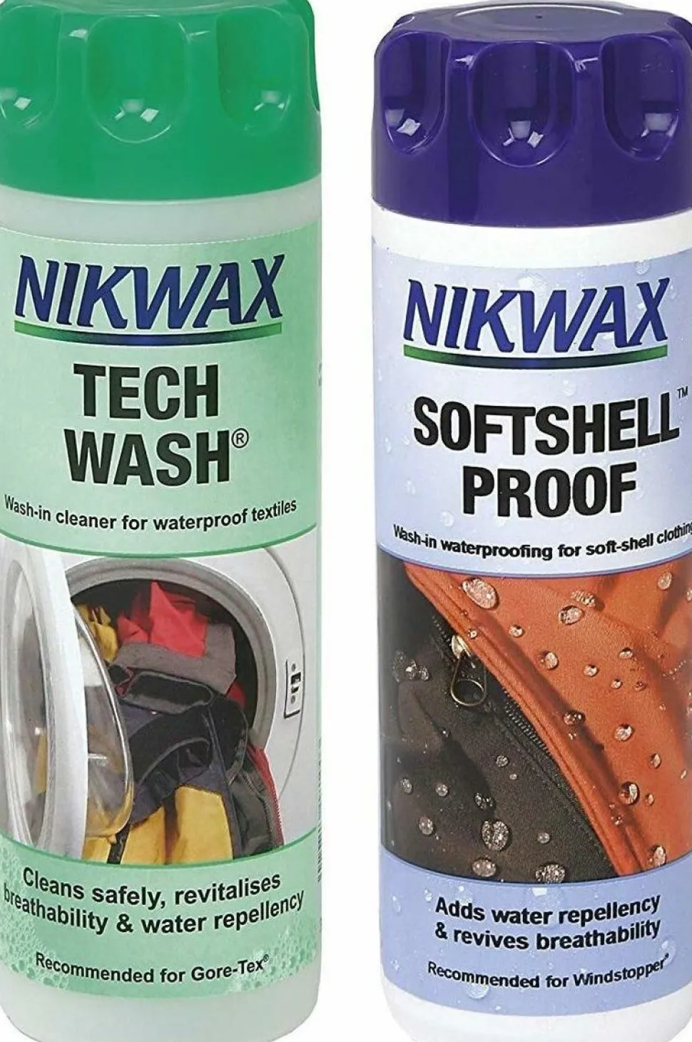 Nikwax Twin softshell/tech wash 300ml