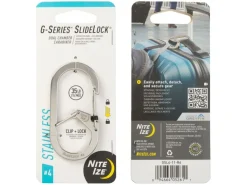 Nite Ize G-series karabijnhaak ss zilver #4