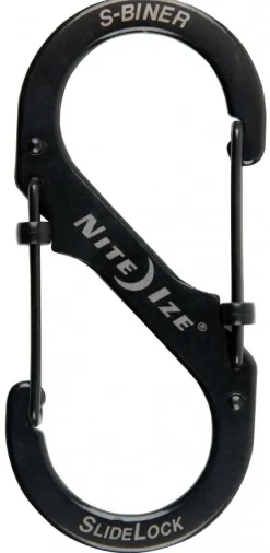 Nite Ize S-Biner #2 Slidelock Black