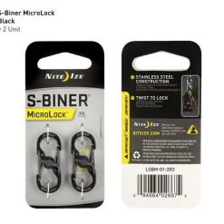Nite Ize S-Biner Microlock black